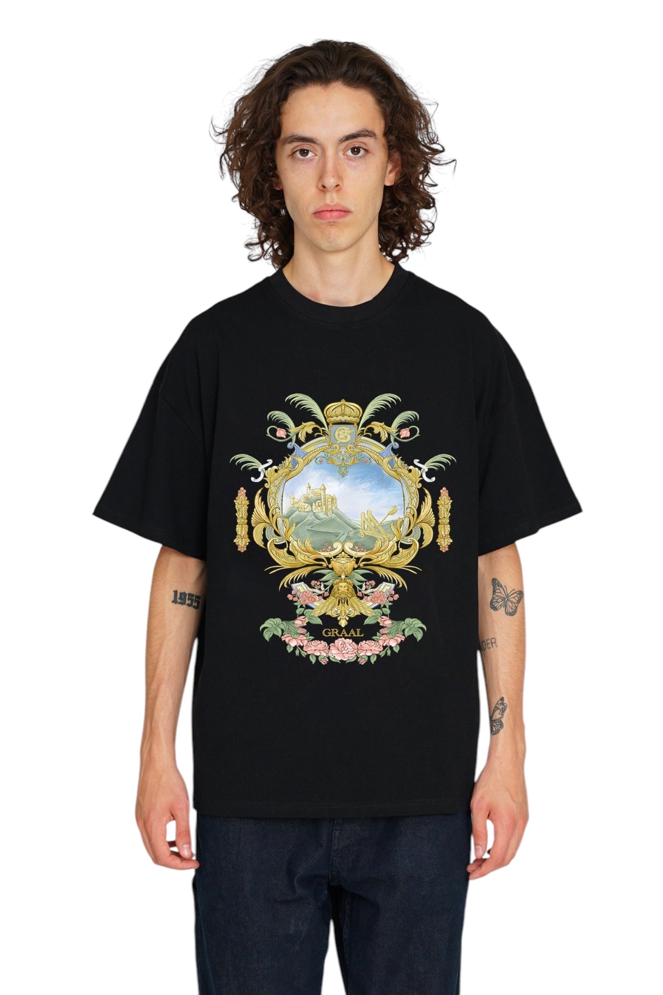 Graal « Lost Castle » Black T-Shirt