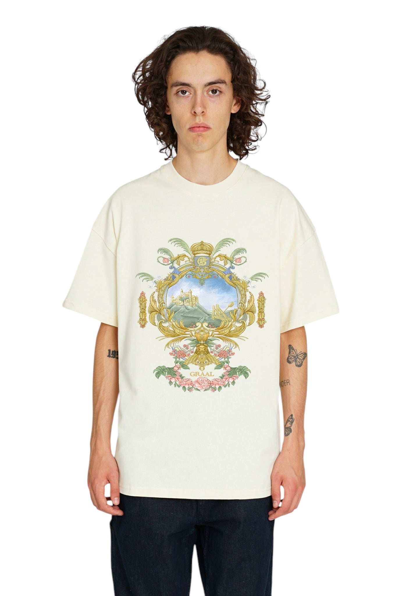Graal « Lost Castle » Cream T-Shirt