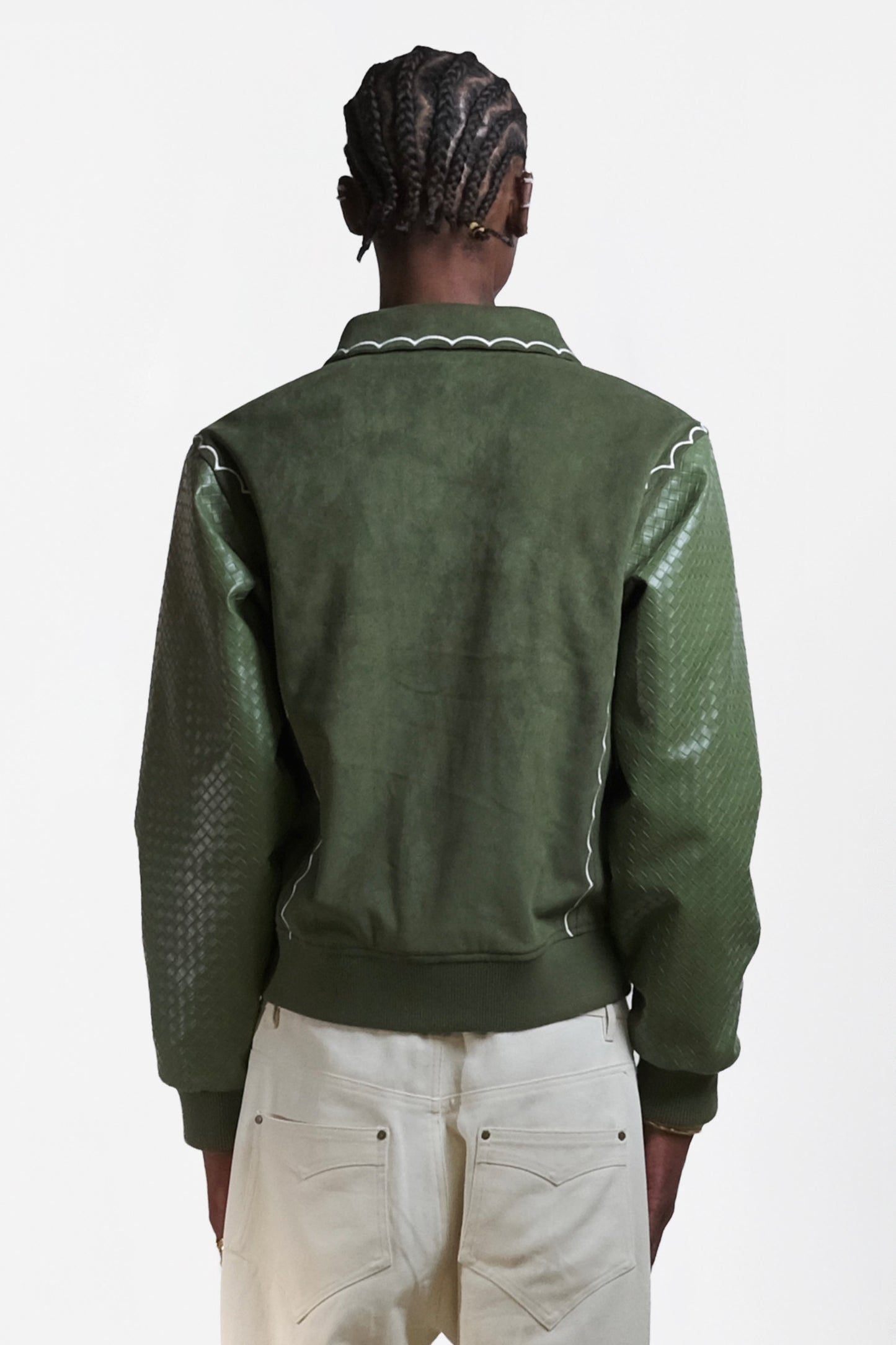 Graal "La Relique" Daim & Leather jacket