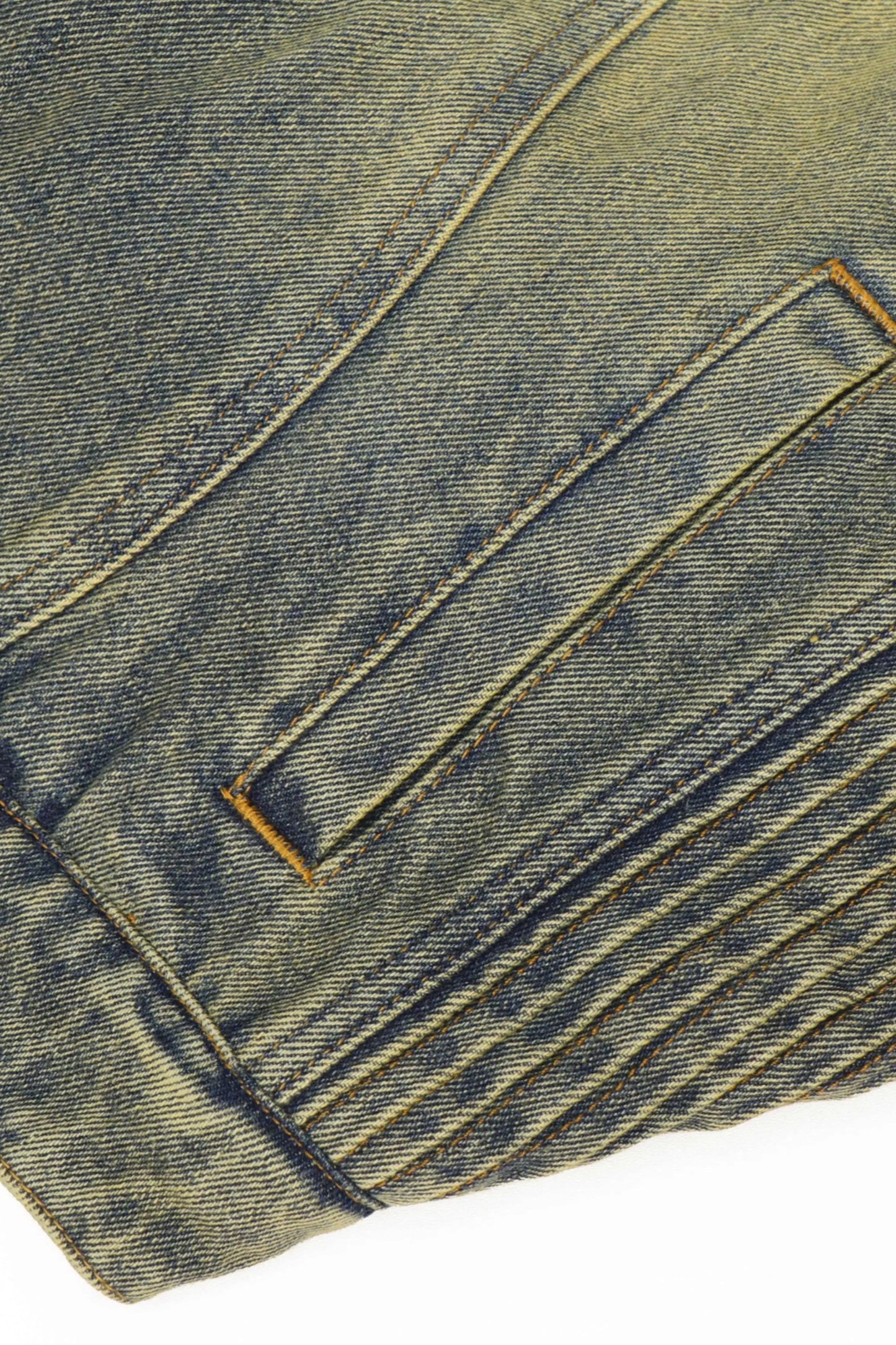 Graal « MAD » Denim padded jacket