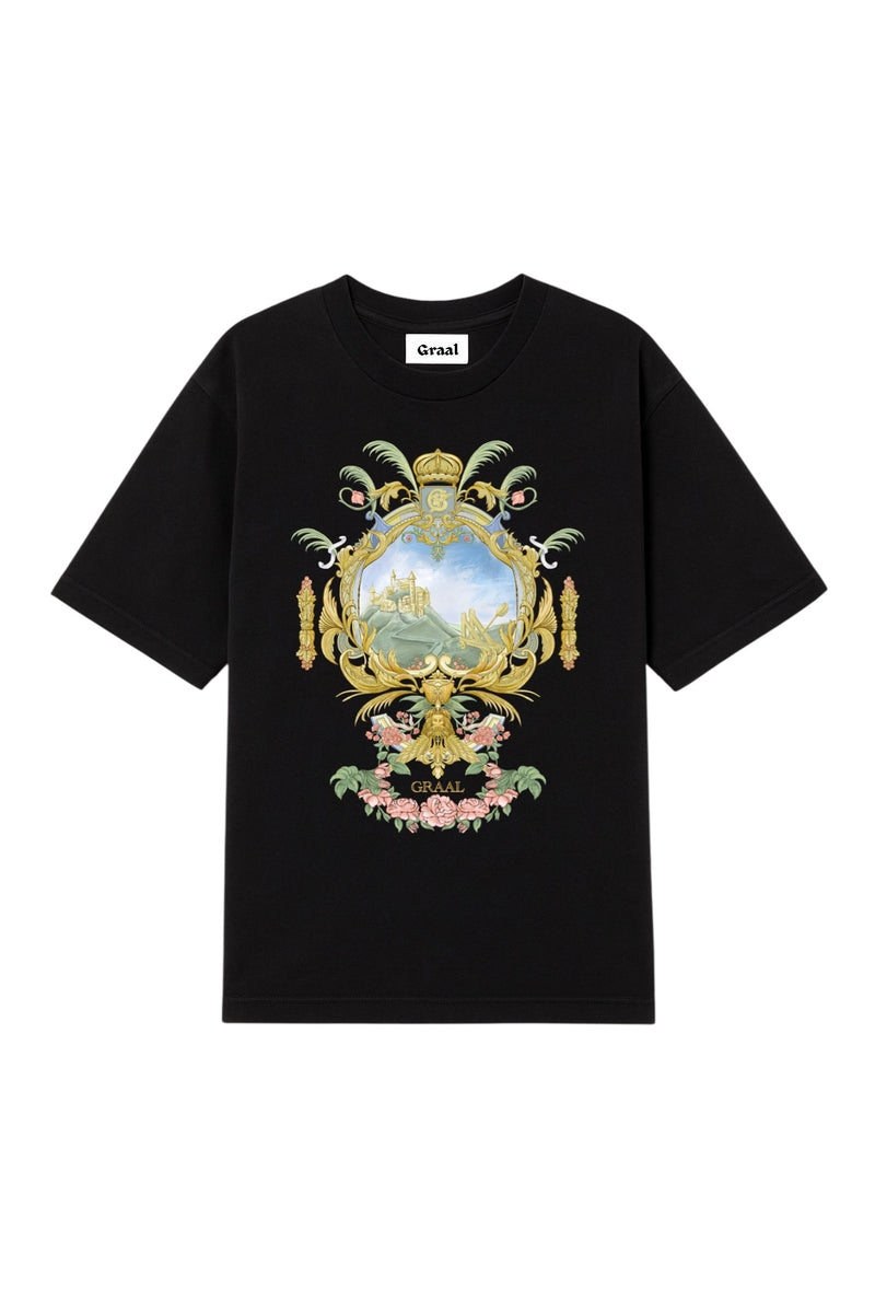 Graal « Lost Castle » Black T-Shirt