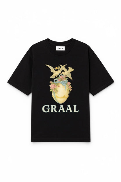 Graal « Sacred Egg » Black T-shirt