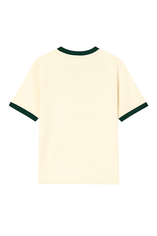 Graal Ringed Cream T-Shirt