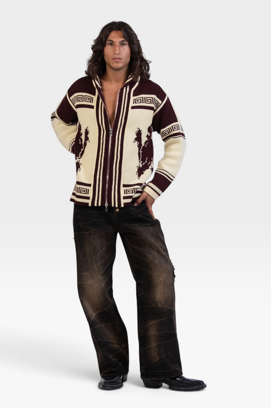Graal « Lion » Knit Wool vest