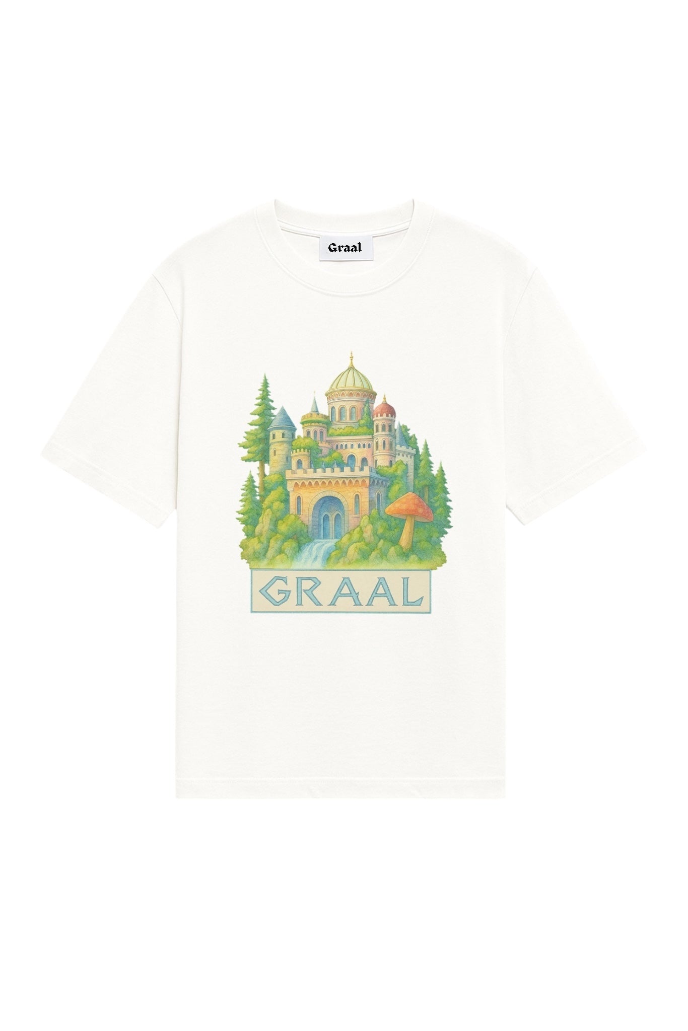 Graal « Castle » White T-shirt