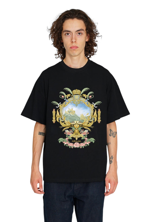Graal « Lost Castle » Black Tee