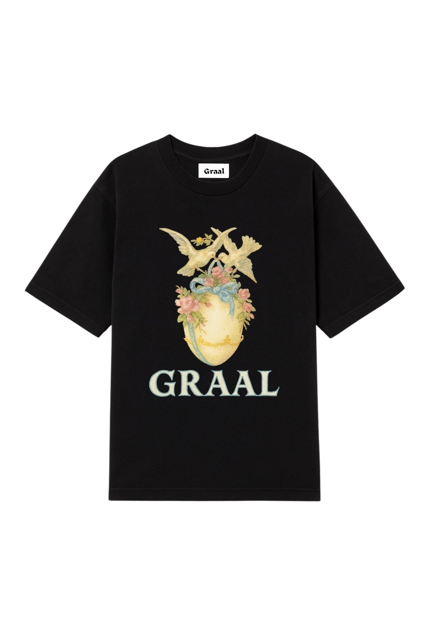 Graal « Sacred Egg » Black T-shirt