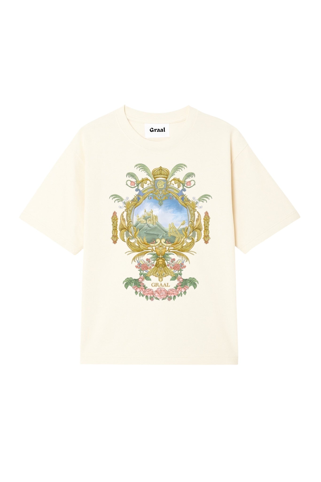 Graal « Lost Castle » Cream T-Shirt