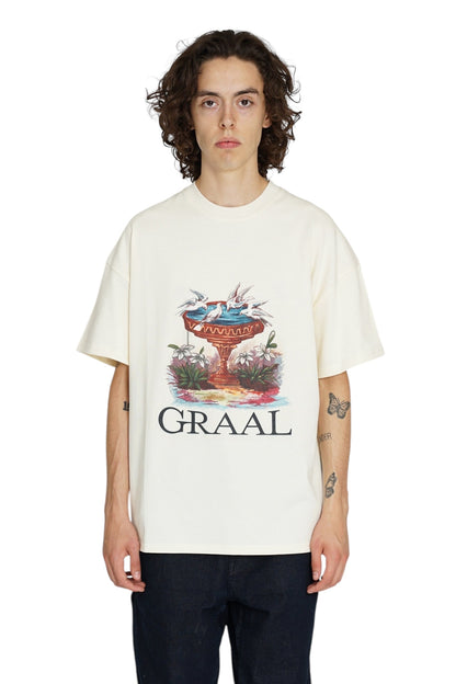 T-shirt crème « Cup »