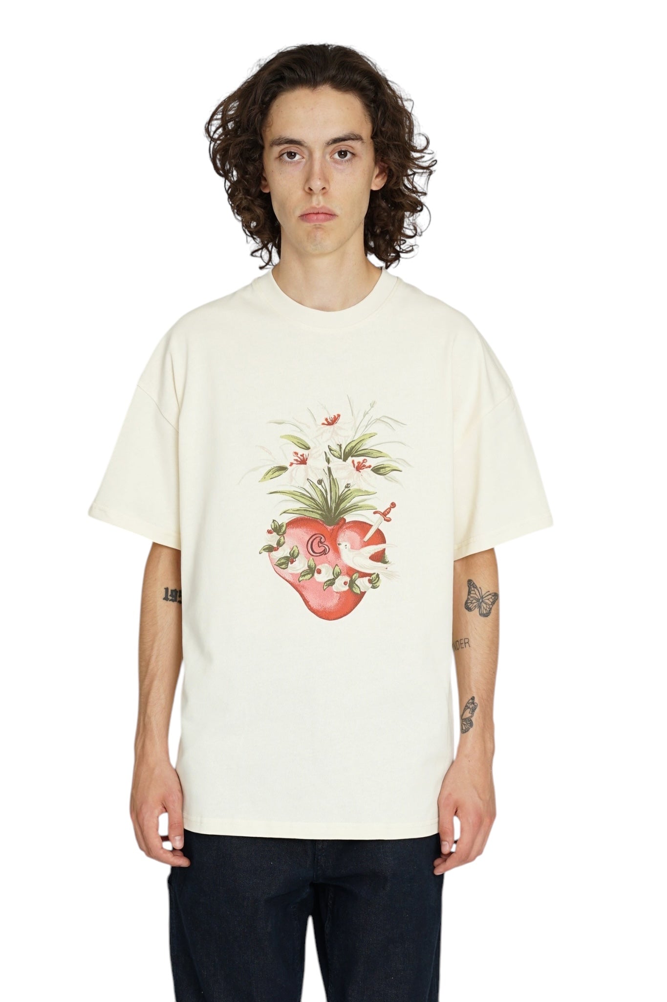 Graal « Heart » Cream T-Shirt