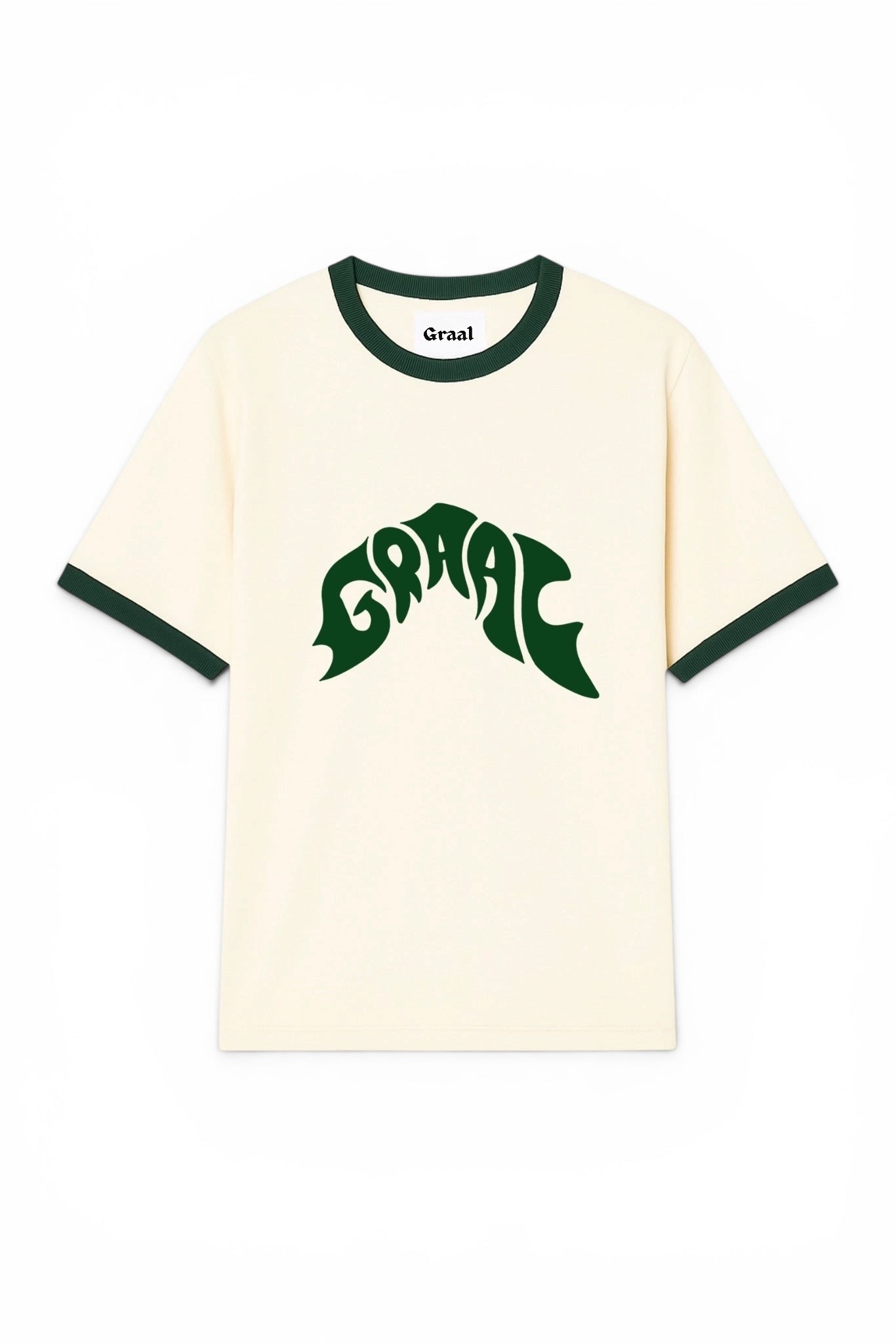 Graal Ringed Cream T-Shirt