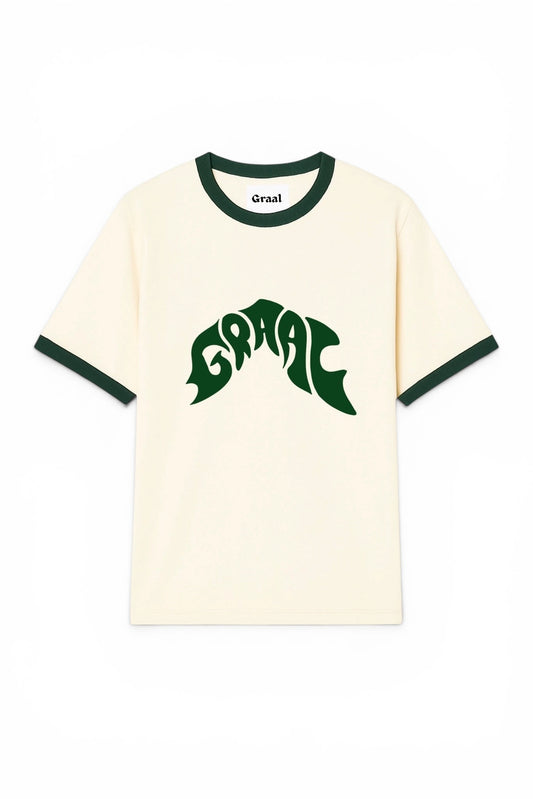 Graal Ringed Cream T-Shirt