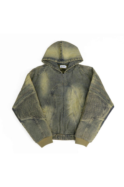 Graal « MAD » Denim padded jacket