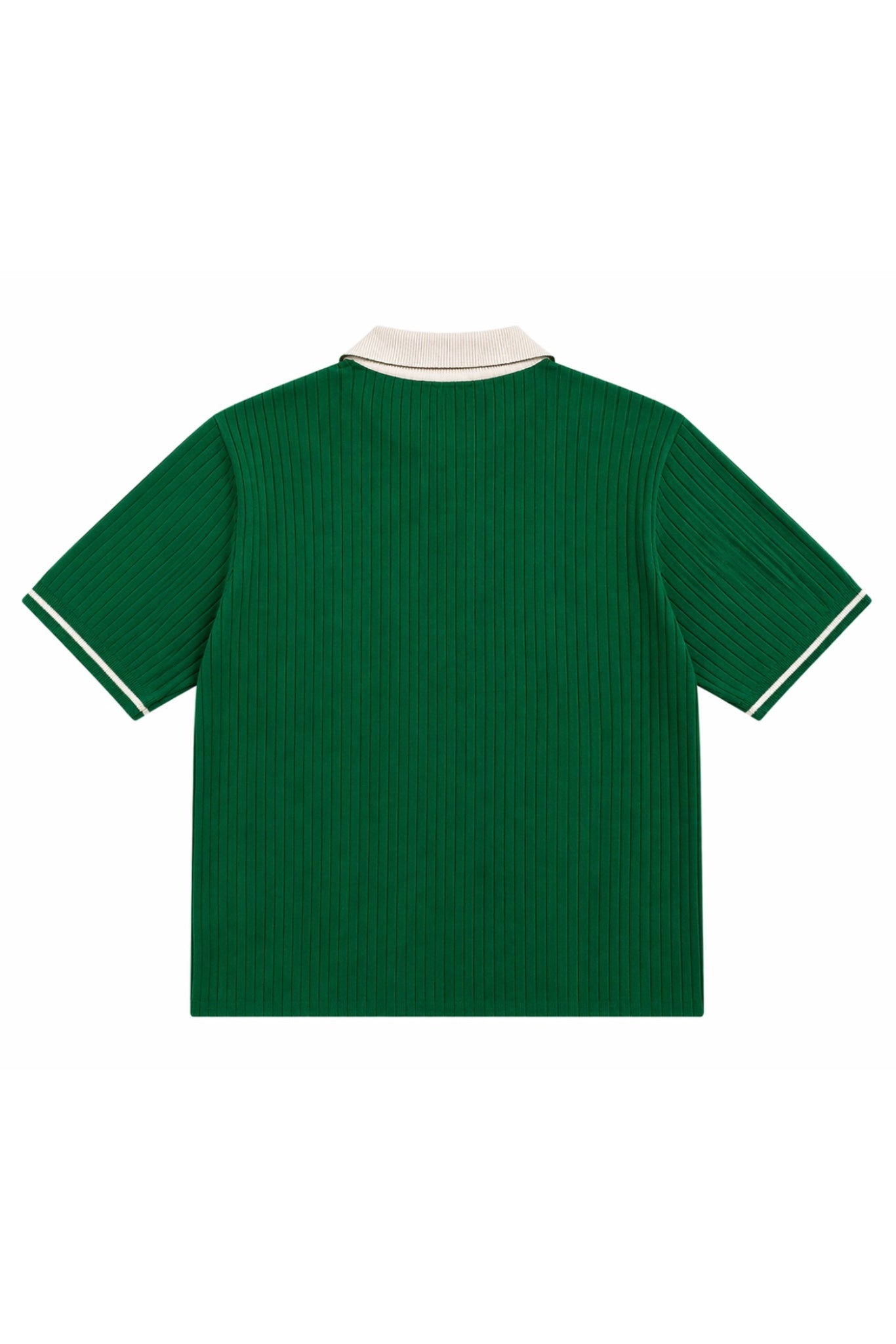 Green « Jersey » knit Polo Graal