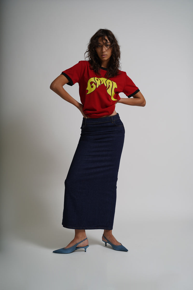 Graal Ringed Red T-Shirt