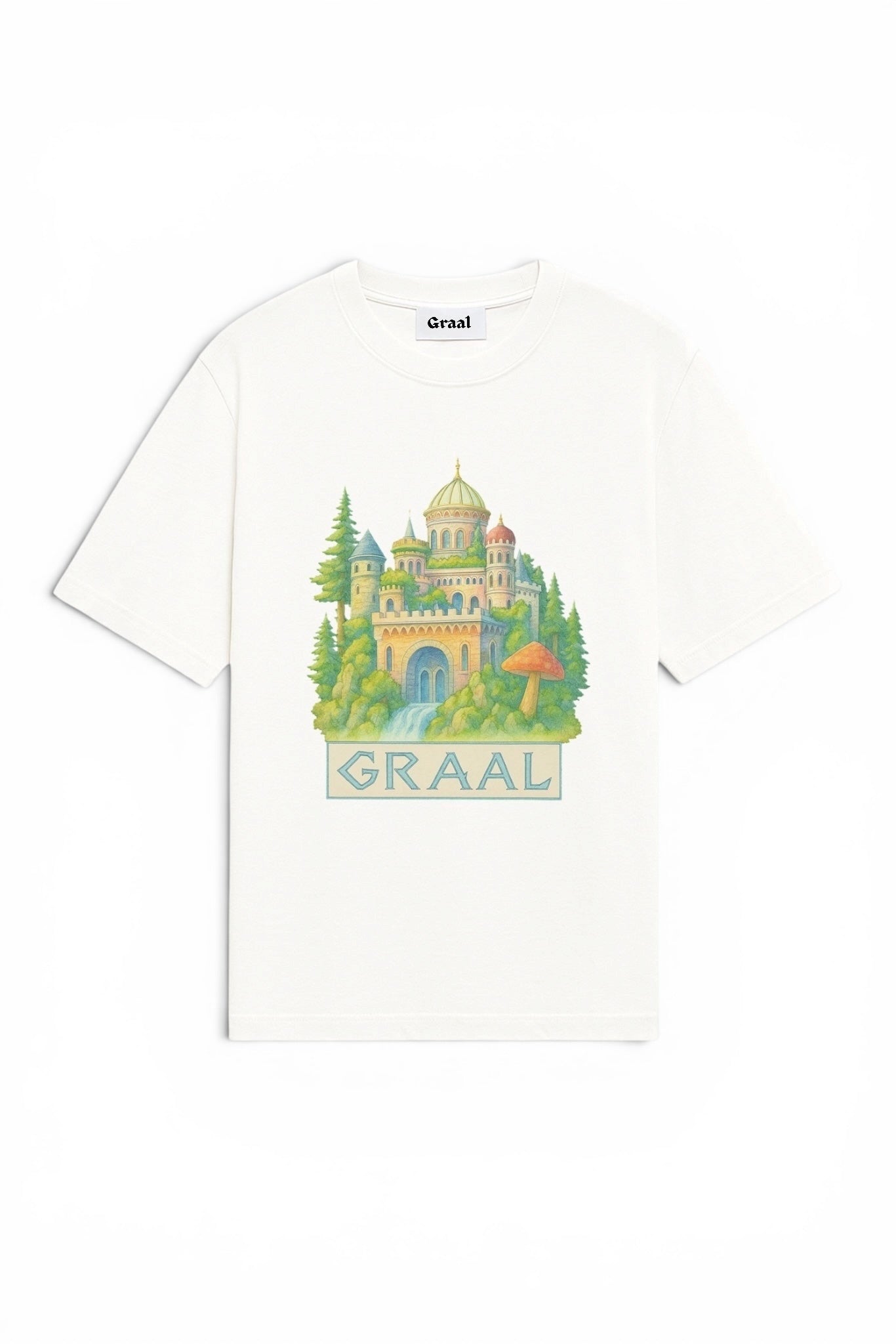 Graal « Castle » White T-shirt