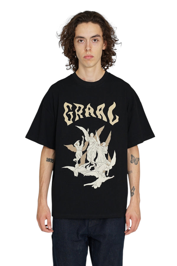 Graal « Angel » Black Tee