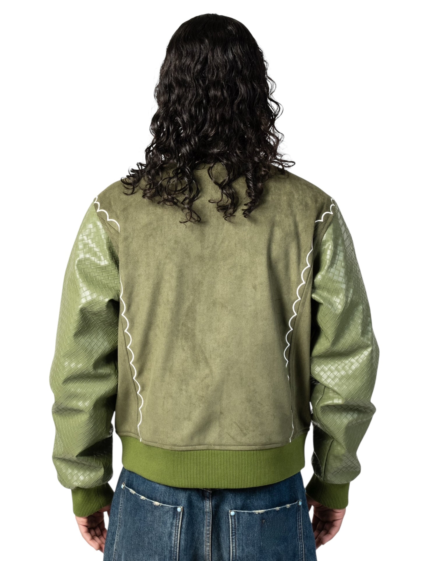 Graal "La Relique" Daim & Leather jacket