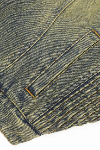 Graal « MAD » Denim padded jacket