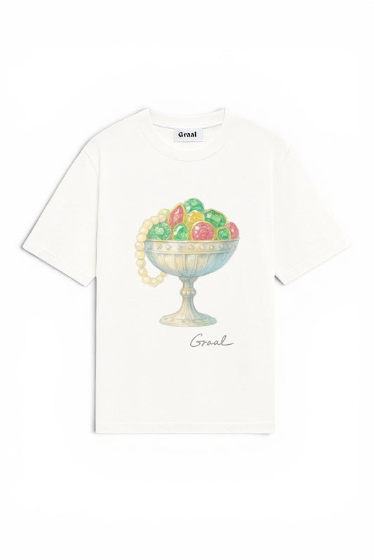 Graal « Jewels Cup » White T-shirt