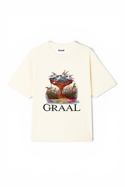 T-shirt crème « Cup »