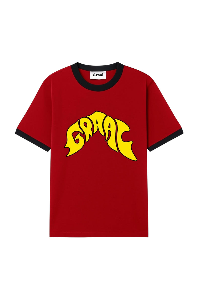 Graal Ringed Red T-Shirt