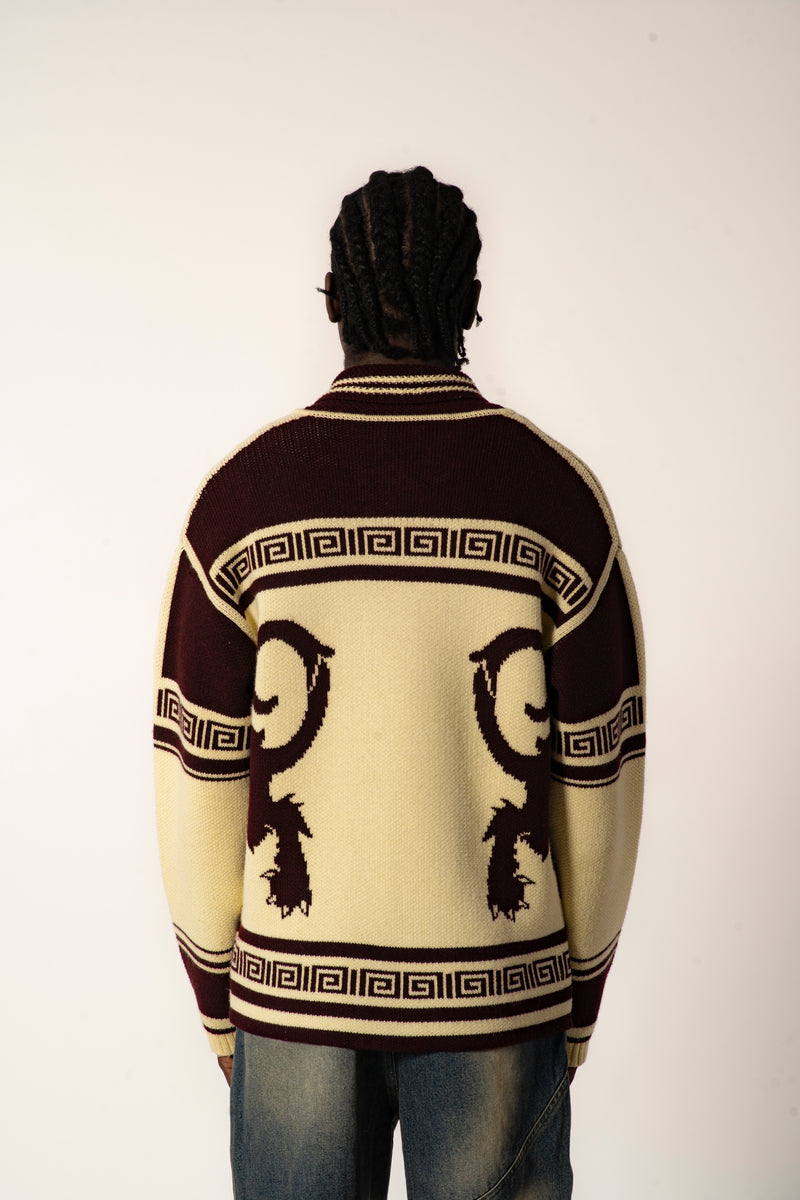 Graal « Lion » Knit Wool vest