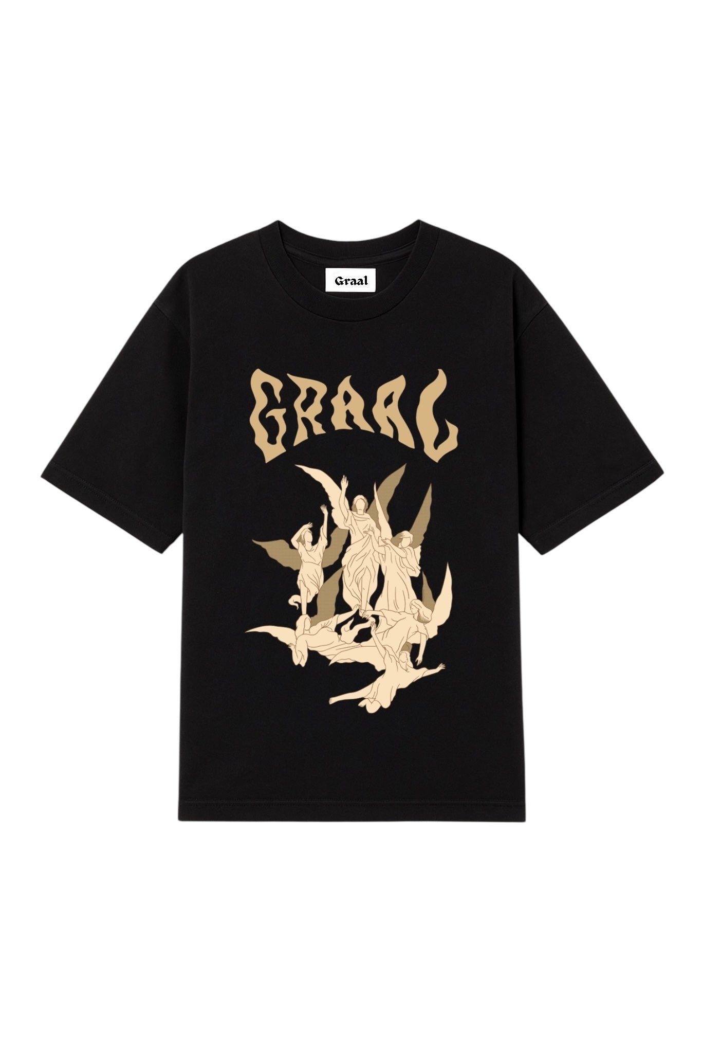 Graal « Angel » Black T-Shirt