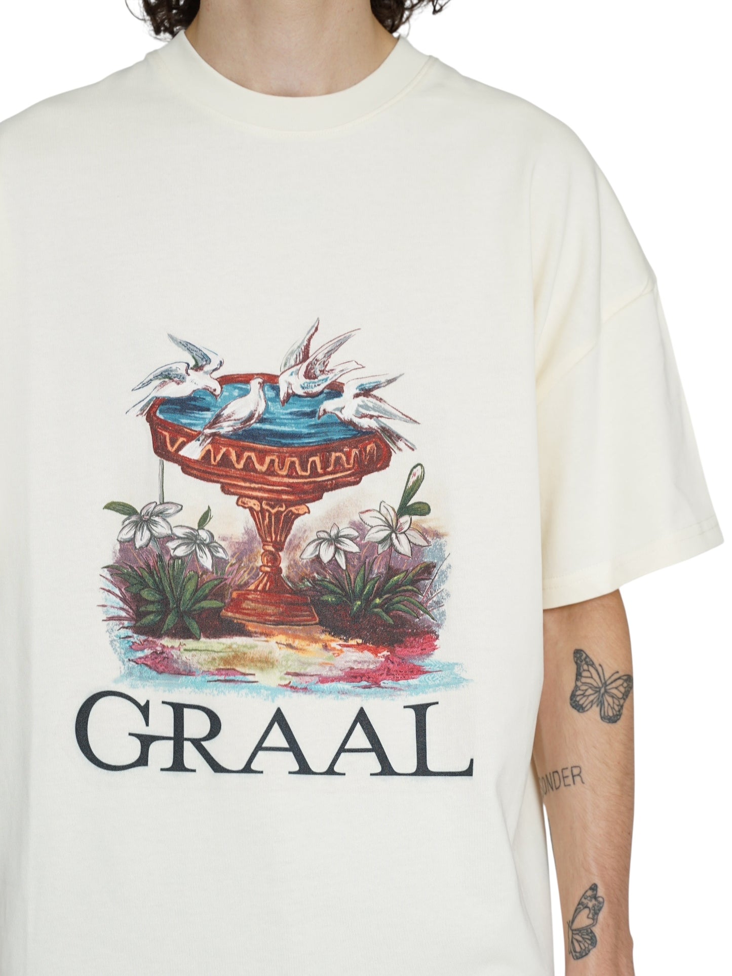 Graal « Cup » Cream T-Shirt