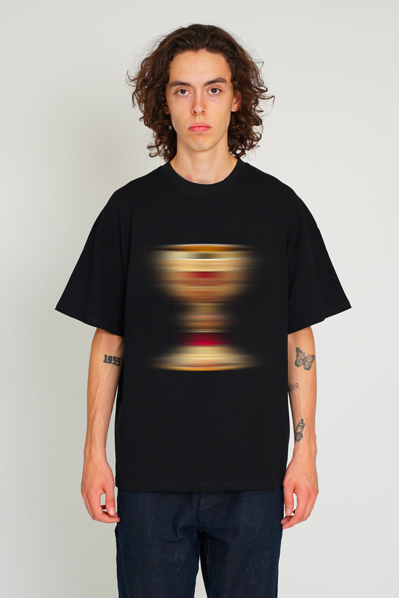 Graal Red « Blurry » Black Tee