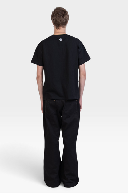 T-shirt noir Graal « Sacred Egg »