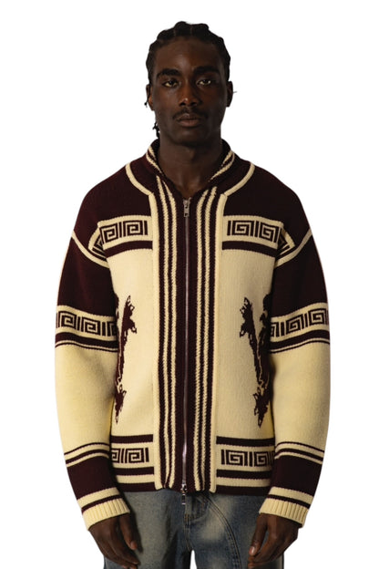 Graal « Lion » Knit Wool vest