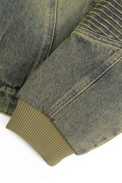 Graal « MAD » Denim padded jacket