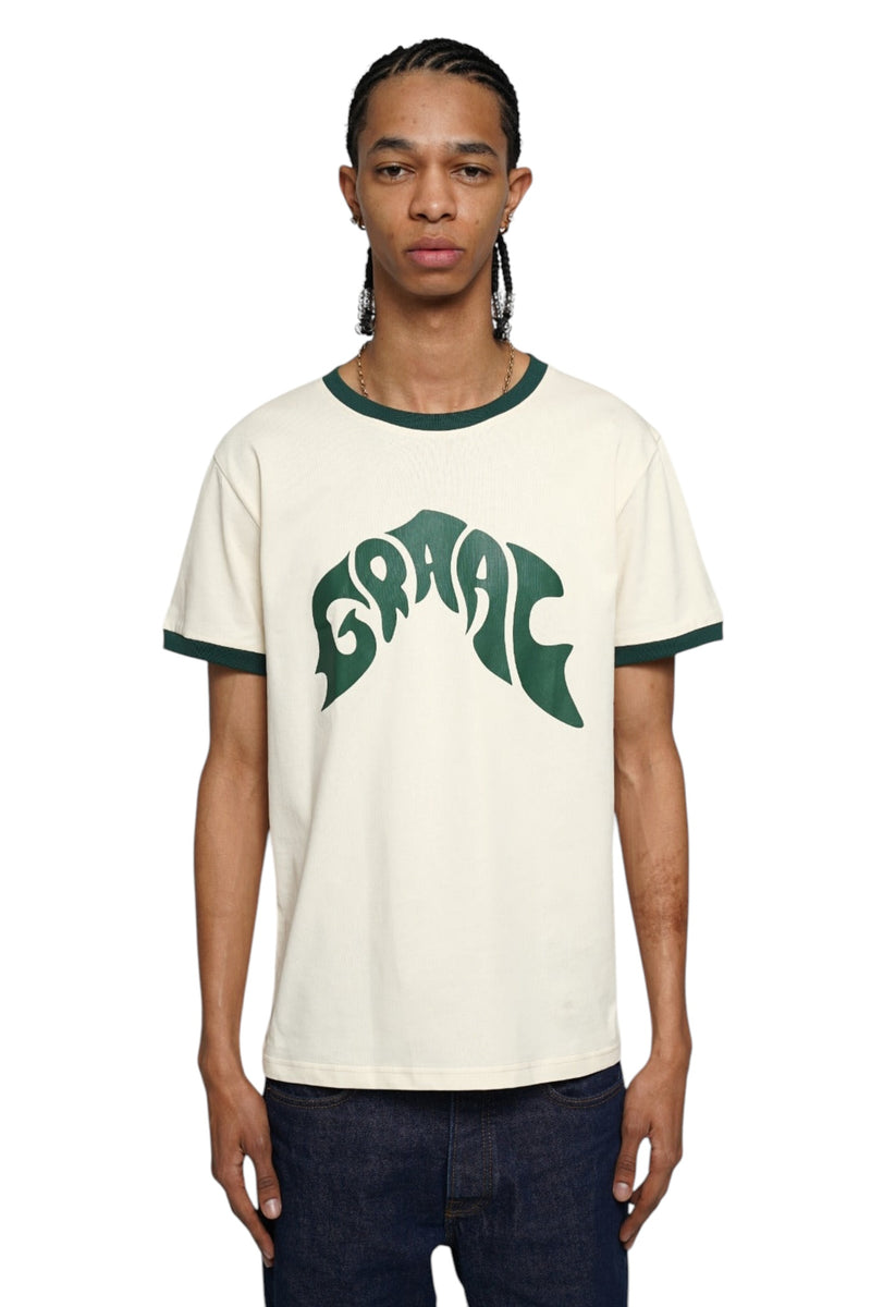 Graal Ringed Tee Cream