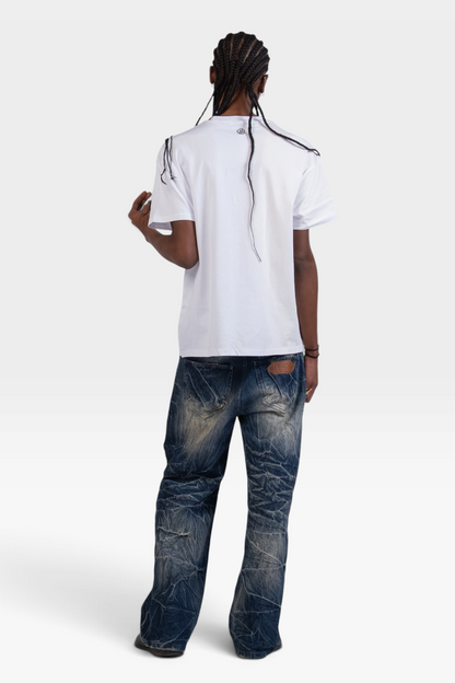 T-shirt blanc « Castle » Graal