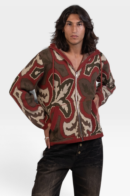 "Lys" Knit Hoodie