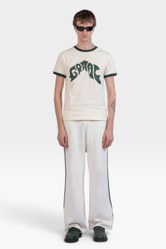 Ringed crème t-shirt 