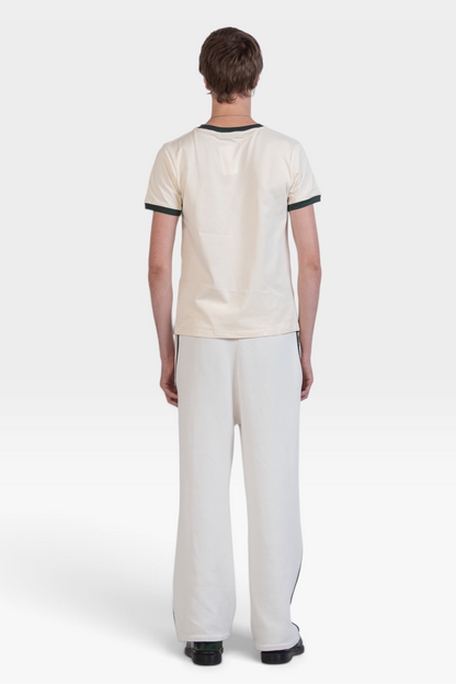 Graal Ringed Cream T-Shirt