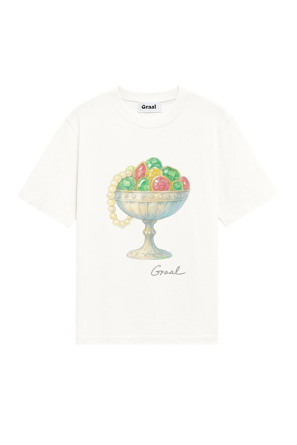 Graal « Jewels Cup » White T-shirt