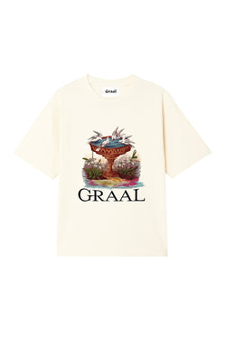 Graal « Cup » Cream T-Shirt