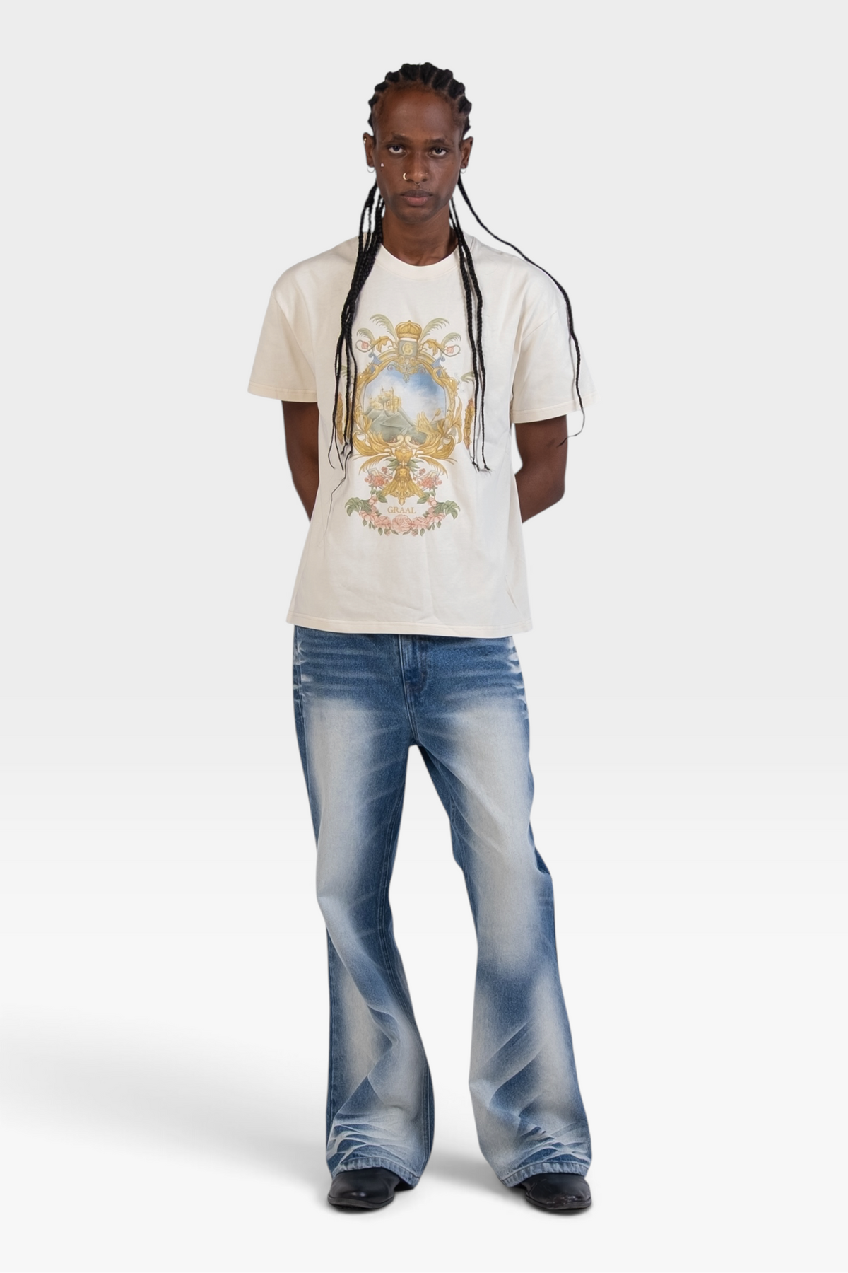 T-Shirt Crème Graal « Lost Castle »