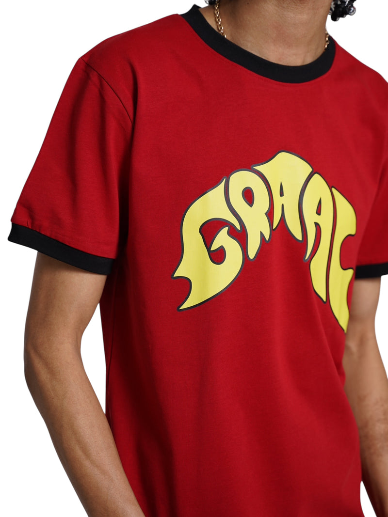Graal Ringed Red T-Shirt