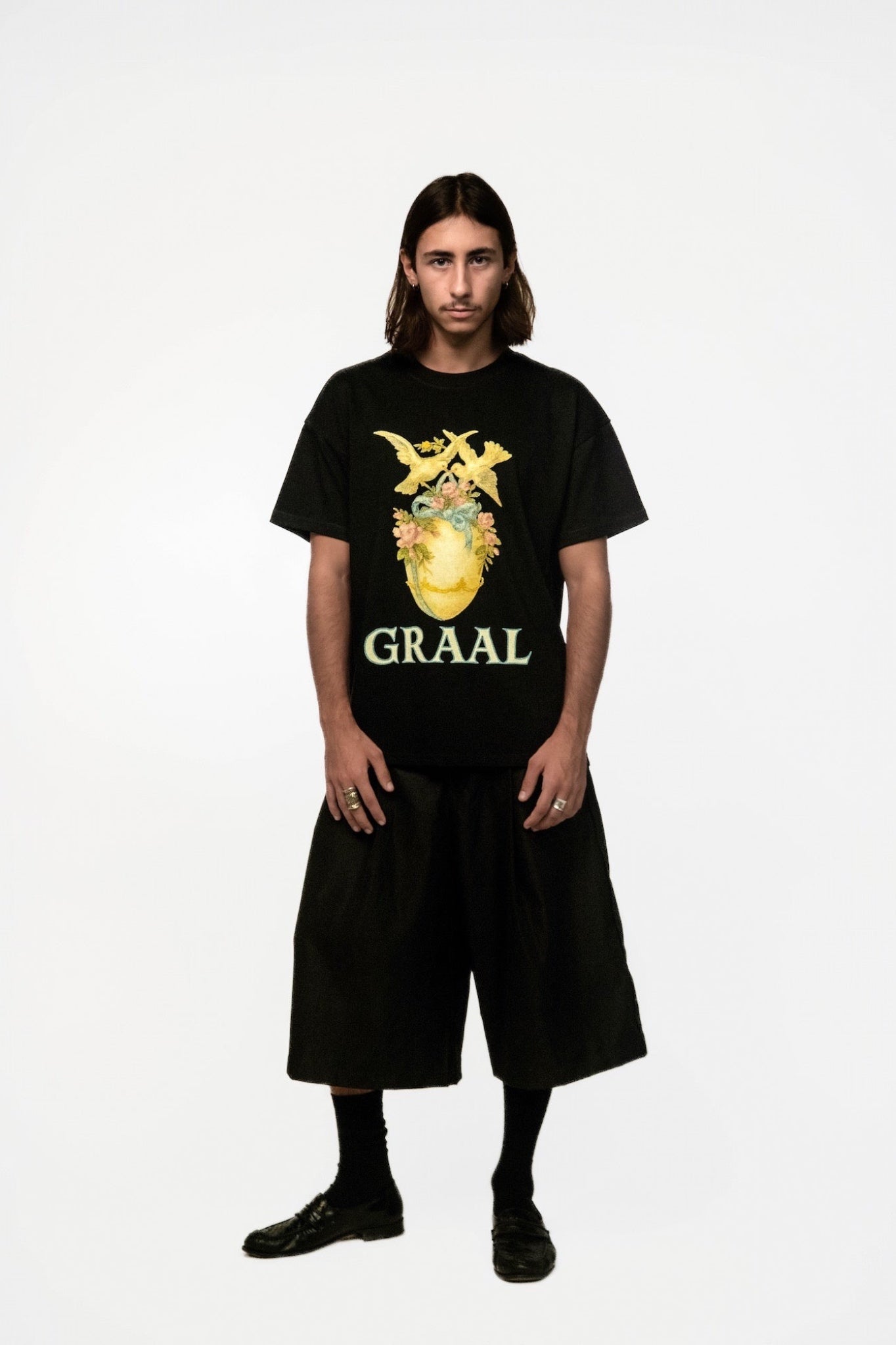 Graal « Sacred Egg » Black T-shirt