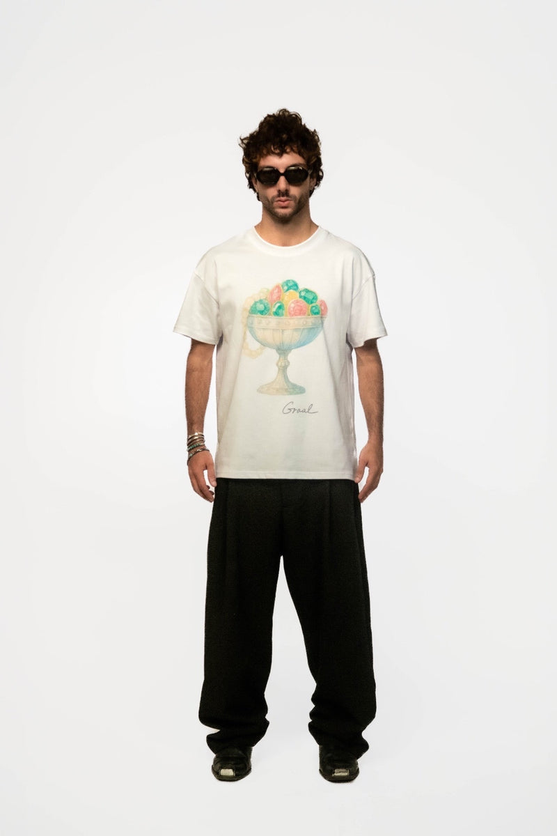 Graal « Jewels Cup » White T-shirt
