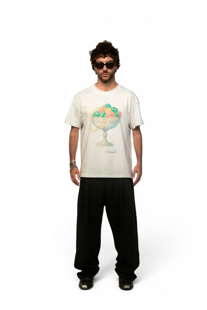 T-shirt blanc « Jewels Cup » Graal