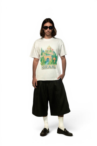 Graal « Castle » White T-shirt