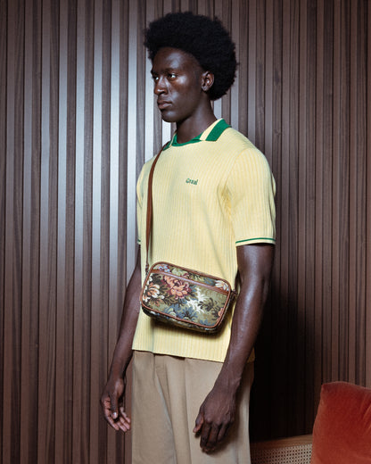 Yellow « Jersey » Knit Polo Graal